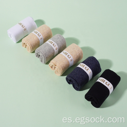Calcetines de vestir de algodón para mujer-98M6